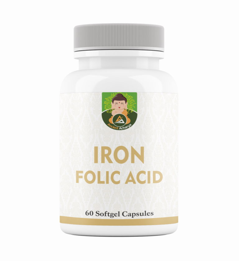 Iron Folic Acid Softgel Capsules – Ayurvedic Junction